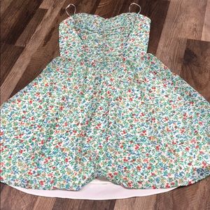 Summer floral dress